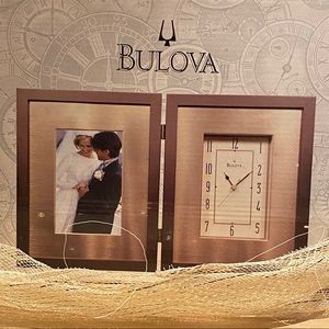 Bulova Picture Frame Clock - NWOT
